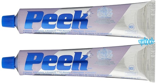 Peek metal polish cleans - -,