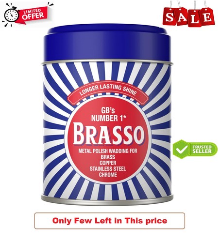 Brasso metal polish wadding - brasso,