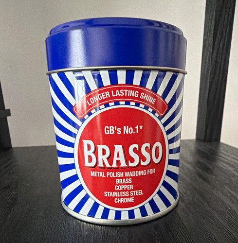 Brasso metal polish - polish, wadding
