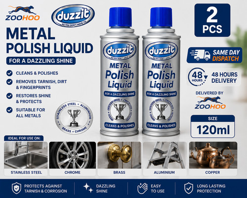 Duzzit metal polish - polish, liquid