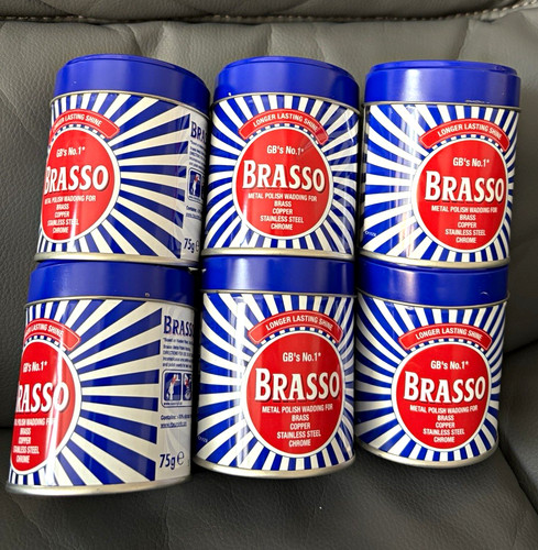 Brasso metal polish - polish, wadding