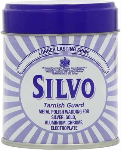 Silvo metal polish - silvo, wadding