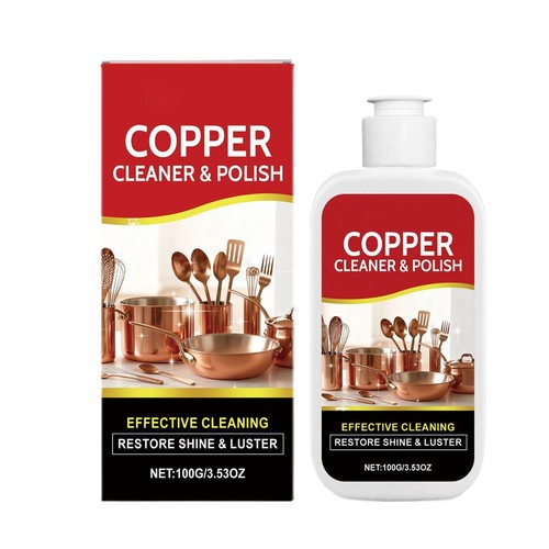 Copper brass cleaner and - &,