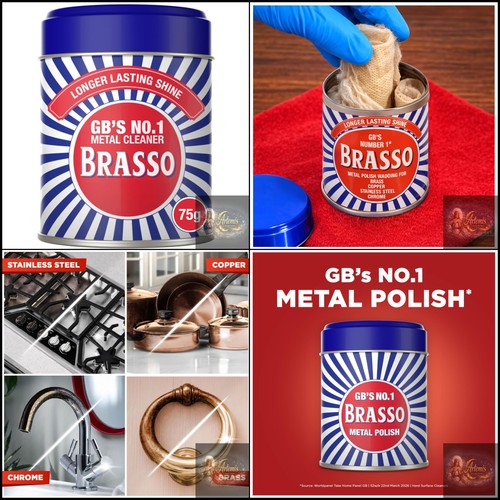 Brasso wadding duraglit metal - duraglit,