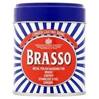 Brasso metal polish wadding - polish,