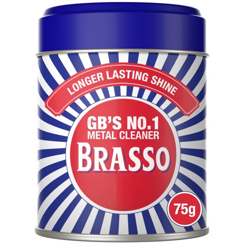Brasso metal polish wadding - metal,